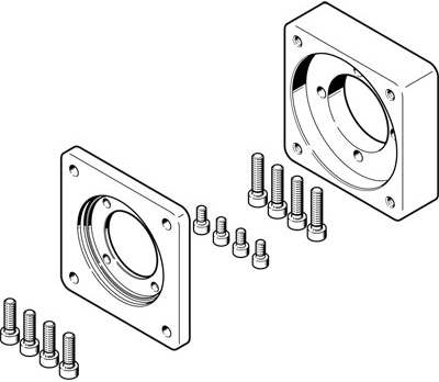 Фланец электродвигателя Festo EAMF-A-64B-60G/H-S1