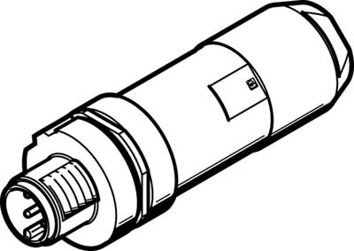 Штекер Festo NECU-M-S-A12G4-IS