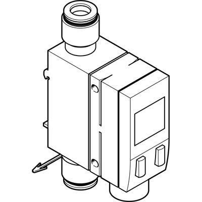 SFAB-1000U-HQ12-2SA-M12-EX2 Датчик расхода Festo